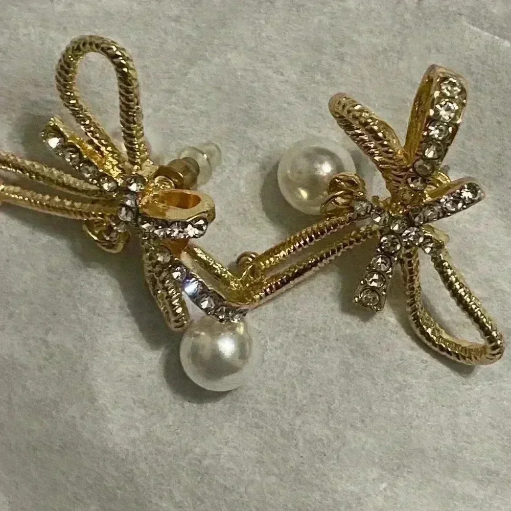 Gold & Crystal Earring Bundle